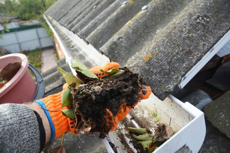 Rain Gutter Clearing in Fredericksburg, VA