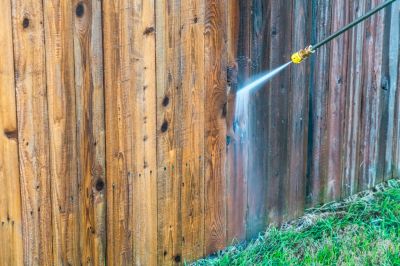 Remove Dirt and Debris from Your Fence!